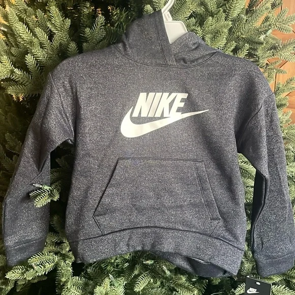 Nike girls high low sweater super soft glittery hoodie 
Size 5, 6, 6x - Picture 4 of 12